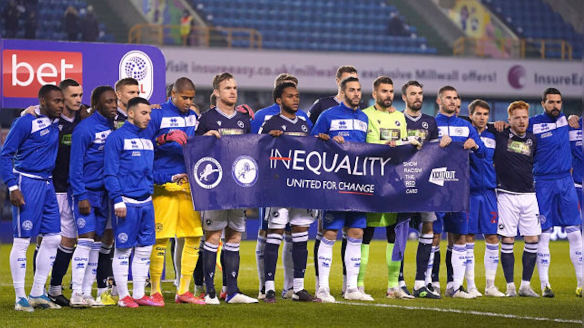 Millwall fans back players' support for Black Lives Matter movement after booing them in previous game