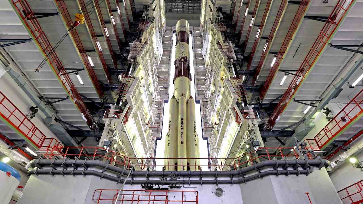 ISRO to launch PSLV-C50 today at 3.41 pm IST, carrying communications satellite CMS-01 to orbit