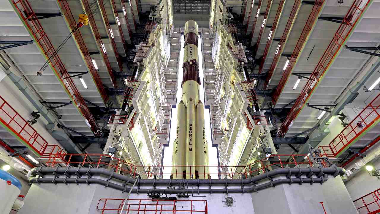 ISRO to launch PSLV-C50 today at 3.41 pm IST, carrying communications satellite CMS-01 to orbit ISRO to launch PSLV-C50 today at 3.41 pm IST, carrying communications satellite CMS-01 to orbit
