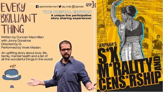 (Left) Quasar Thakore Padamse's A bRillantt thing