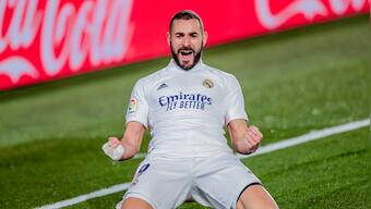 LaLiga: Karim Benzema scores twice to lead Real Madrid to 3-1 win over 10-man Athletic Bilbao