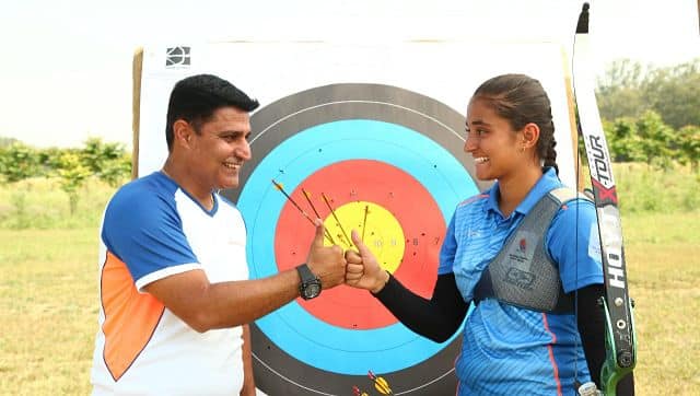 Manoj Phor maintains a meticulous log of his daughter’s feats, along with a scrapbook of the media coverage she receives.