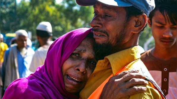 Bangladesh begins relocating Rohingya refugees to floating island; human rights groups oppose process