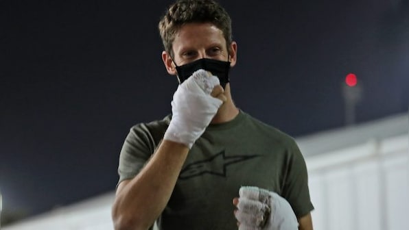 Formula 1 2020: Romain Grosjean gets behind wheel of car again after cheating death in horror crash fireball in Bahrain