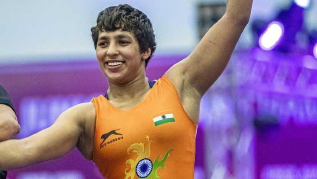 India's Anshu Malik bags silver in women's 57kg category at Wrestling World Cup India's Anshu Malik bags silver in women's 57kg category at Wrestling World Cup