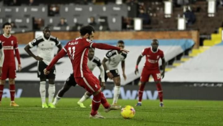 Premier League: Mohamed Salah penalty salvages point for Liverpool; Xhaka sees red as Burnley pip Arsenal