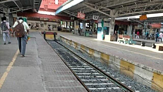 While the platforms are clean, there are no sanitiser dispensers to be found. Image courtesy: Jothiprakash K