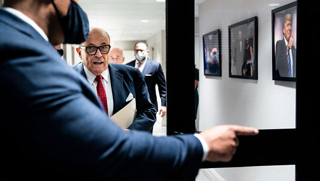 Rudy Giuliani, personal attorney for Donald Trump, hospitalised after testing positive for COVID-19 Rudy Giuliani, personal attorney for Donald Trump, hospitalised after testing positive for COVID-19