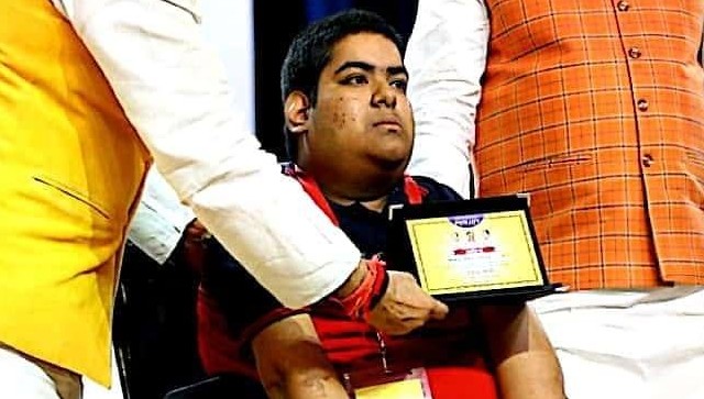 Youngster fighting cerebral palsy beats all odds to crack JEE (Main), secures 438 rank in entrance test Youngster fighting cerebral palsy beats all odds to crack JEE (Main), secures 438 rank in entrance test