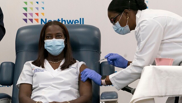 New York nurse becomes first US citizen to receive COVID-19 vaccine as largest rollout in country's history begins