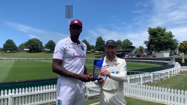 Highlights, New Zealand vs West Indies, Day 3, 1st Test at Hamilton, Full Cricket Score: Windies trail by 185 runs in second innings Highlights, New Zealand vs West Indies, Day 3, 1st Test at Hamilton, Full Cricket Score: Windies trail by 185 runs in second innings