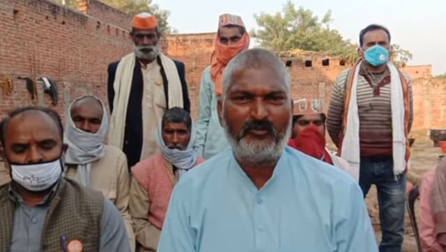 Protesting farmers from Bundelkhand. YouTube screenshot/Khabar Lahariya