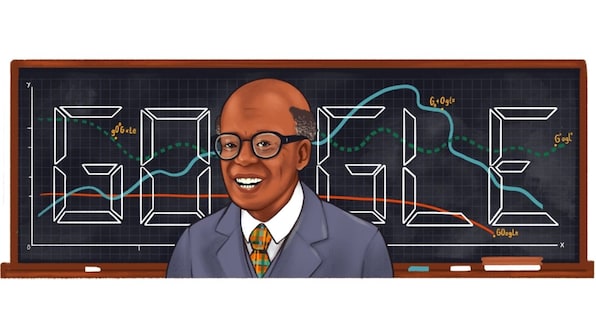 Nobel Laureate Sir W Arthur Lewis celebrated in today's Google doodle