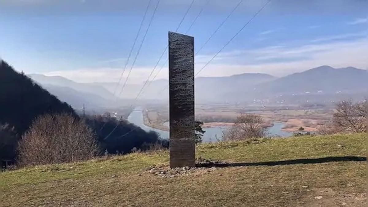 Giant metal monolith spotted in Romania days after unexplained disappearance of similar one in Utah