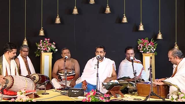 Screengrab from performance at Margazhi festival 