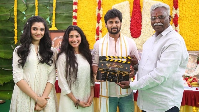 Nani, Sai Pallavi's film Shyam Singha Roy launched, actor shares pictures from the ceremony Nani, Sai Pallavi's film Shyam Singha Roy launched, actor shares pictures from the ceremony