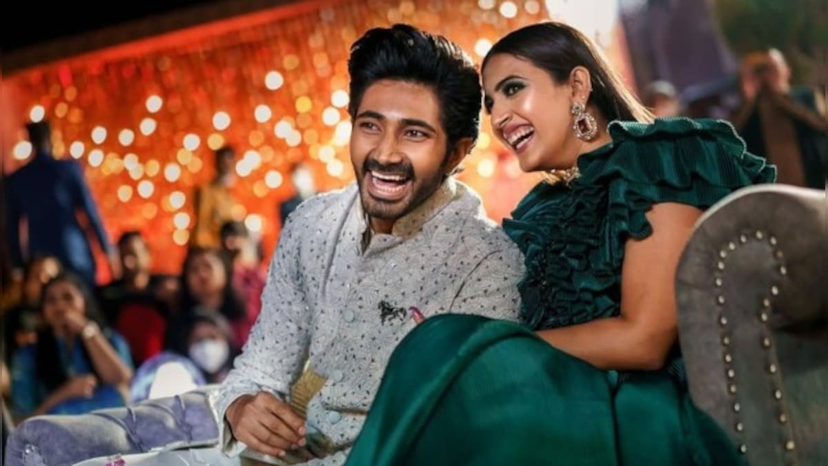 Niharika Konidela, Chaitanya JV dance to Chiranjeevi, Varun Dhawan's songs at sangeet ceremony