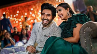 Niharika Konidela, Chaitanya JV dance to Chiranjeevi, Varun Dhawan's songs at sangeet ceremony