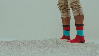 Have happy feet with these comfortable men’s socks
