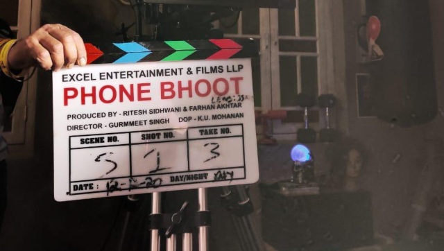 Katrina Kaif, Ishaan Khatter, Siddhant Chaturvedi begin shooting for horror-comedy Phone Bhoot Katrina Kaif, Ishaan Khatter, Siddhant Chaturvedi begin shooting for horror-comedy Phone Bhoot