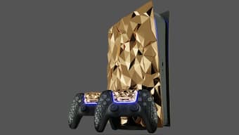Sony PlayStation 5 Golden Rock edition made of 20 kgs 18-karat gold unveiled by Caviar