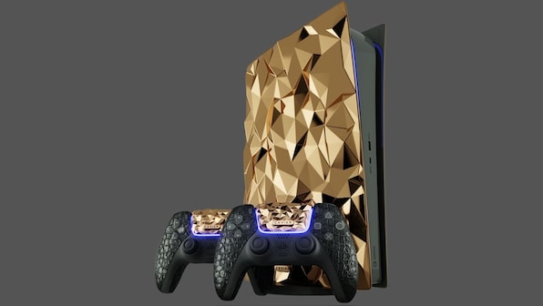 Sony PlayStation 5 Golden Rock edition made of 20 kgs 18-karat gold unveiled by Caviar