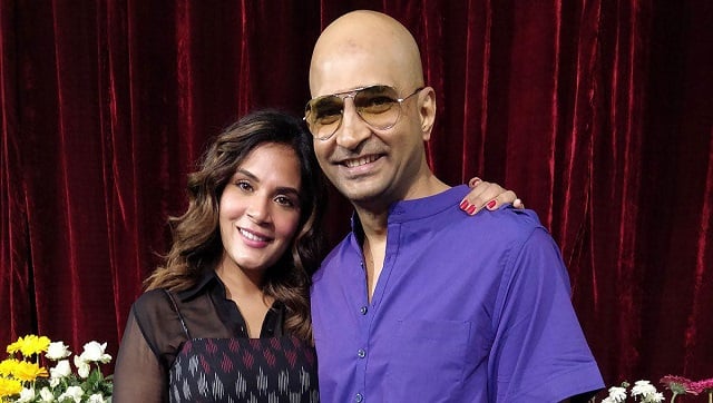 Richa Chadha and Indrajit Lankesh. Twitter