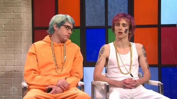 Timothée Chalamet celebrates New York City, performs with Pete Davidson on his Saturday Night Live debut