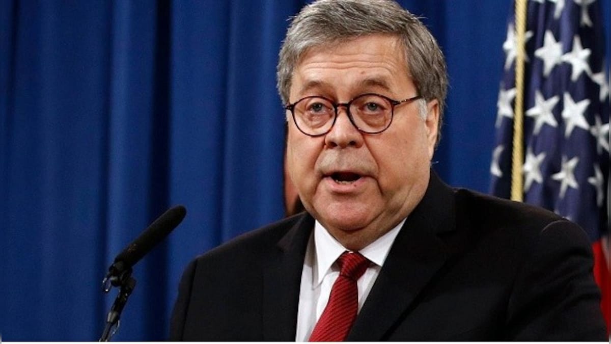 William Barr says 'no reason' for special counsel on election fraud, tax investigation into Biden's son