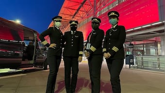Historic Air India flight, manned by all-women cockpit crew, takes off from San Francisco for Bengaluru