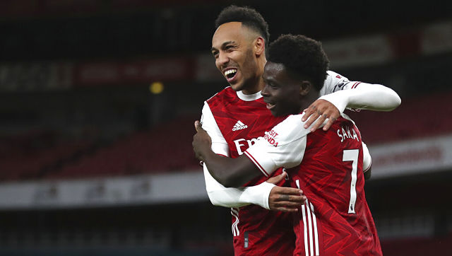 Premier League: Pierre-Emerick Aubameyang scores twice as Arsenal ease past Newcastle United Premier League: Pierre-Emerick Aubameyang scores twice as Arsenal ease past Newcastle United