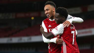 Premier League: Pierre-Emerick Aubameyang scores twice as Arsenal ease past Newcastle United