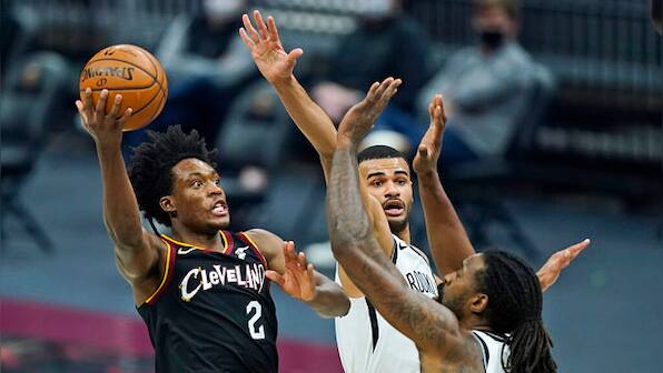 NBA: Collin Sexton carries Cavaliers to second straight win over Nets; Celtics lose to Sixers again