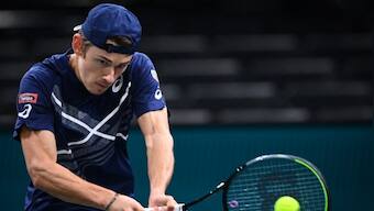 Antalya Open: Australian Alex de Minaur claims fourth career title after Alexander Bublik retires with ankle injury