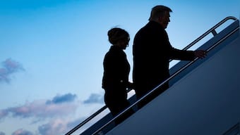 As Donald Trump exits and Joe Biden enters, relief mingles with a great deal of lingering rage