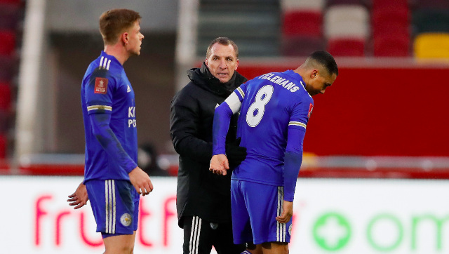 Premier League: Brendan Rodgers hopeful of Leicester City managing well without talisman Jamie Vardy Premier League: Brendan Rodgers hopeful of Leicester City managing well without talisman Jamie Vardy