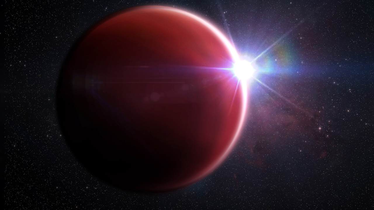 First-ever cloudless 'hot Jupiter' with four-day year discovered in exoplanet survey First-ever cloudless 'hot Jupiter' with four-day year discovered in exoplanet survey