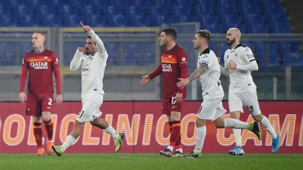 Coppa Italia: AS Roma crash out of tournament after losing to Spezia in Round of 16
