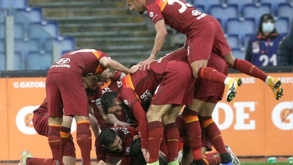Serie A: AS Roma equaliser stalls Inter Milan as Juventus close gap with win over Sassuolo