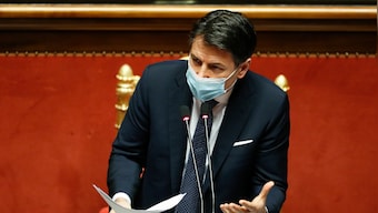 Italian PM Giuseppe Conte wins Senate vote with thin margin, says dealing with 'health emergency' will be priority
