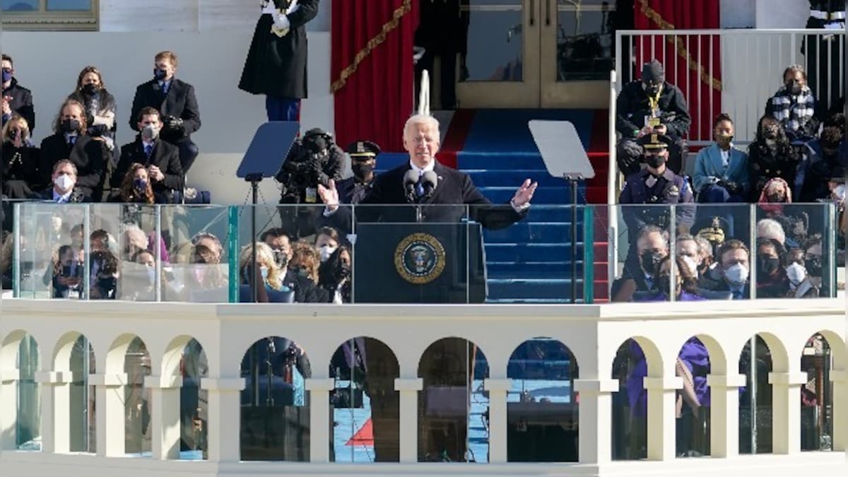 POTUS Joe Biden's inaugural ceremony kept crowds out and tried to bring America in