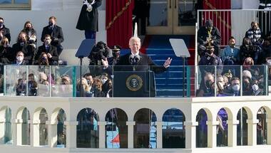 POTUS Joe Biden's inaugural ceremony kept crowds out and tried to bring America in