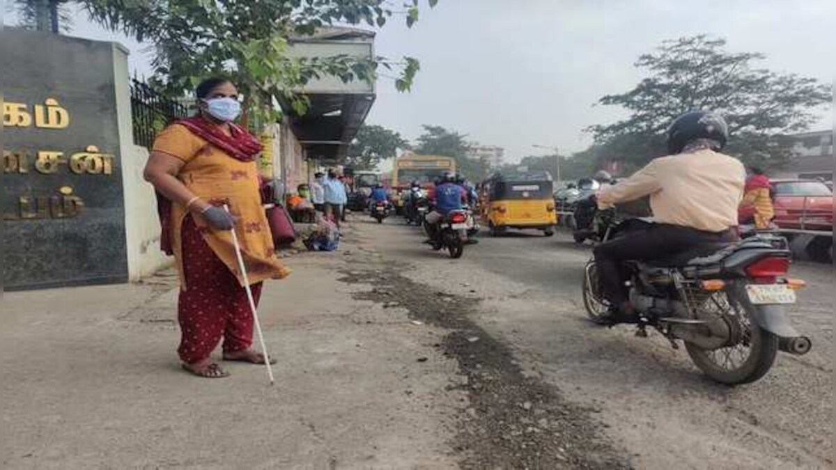 2020, year of the pandemic: How this visually-impaired Chennai woman struggled with daily commute in the face of COVID-19