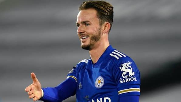 Premier League: Leicester City's James Maddison with humorous solo celebration per new rules