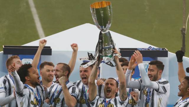 Italian Super Cup: Andrea Pirlo wins first trophy as Juventus beat Napoli 2-0 Italian Super Cup: Andrea Pirlo wins first trophy as Juventus beat Napoli 2-0