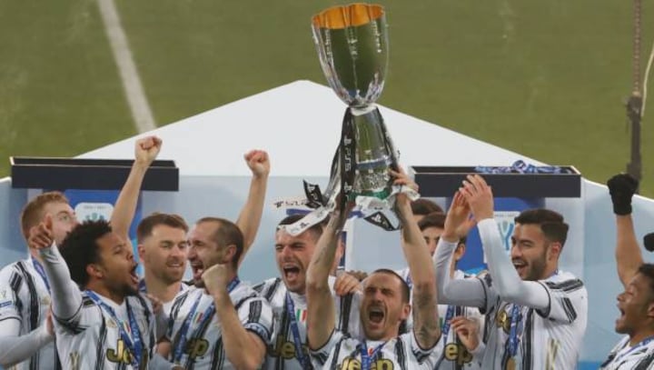 Italian Super Cup: Andrea Pirlo wins first trophy as Juventus beat Napoli 2-0