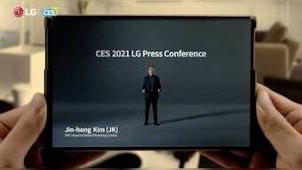 CES 2021: LG showcased its first-ever rollable smartphone at the event