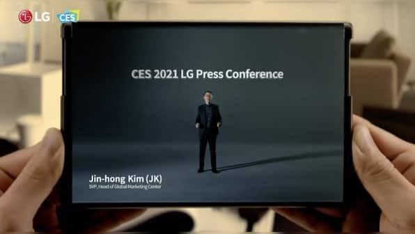 CES 2021: LG showcased its first-ever rollable smartphone at the event
