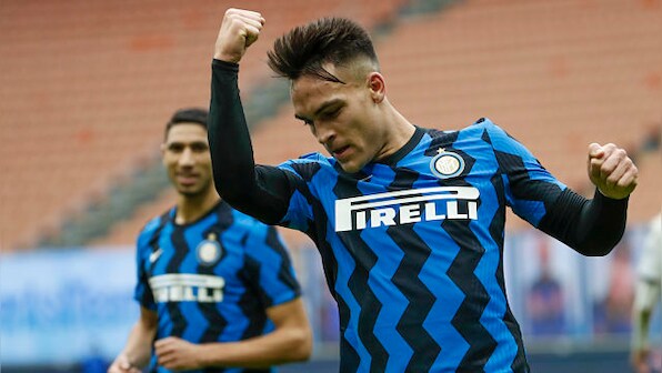 Serie A: Lautaro Martinez's hat-trick guides Inter Milan to emphatic 6-2 win over Crotone