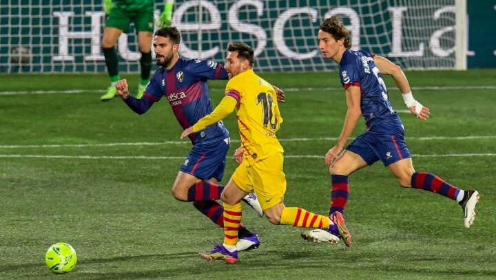 LaLiga: Barcelona beat Huesca in Lionel Messi's 500th game; Atletico Madrid back on top after 1-0 win over Alaves